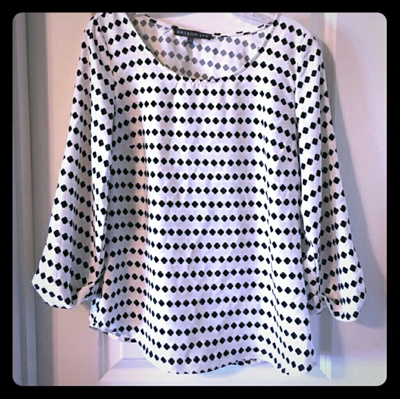 Stitch Fix - patteen top medium by brixton ivy - Picture 5 of 12